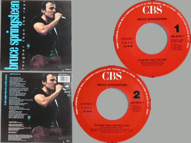 Bruce Springsteen - TOUGHER THAN THE REST (STUDIO / LIVE)